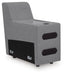 Modmax II Reclining Sectional with Chaise and Audio Console Sectional Ashley Furniture