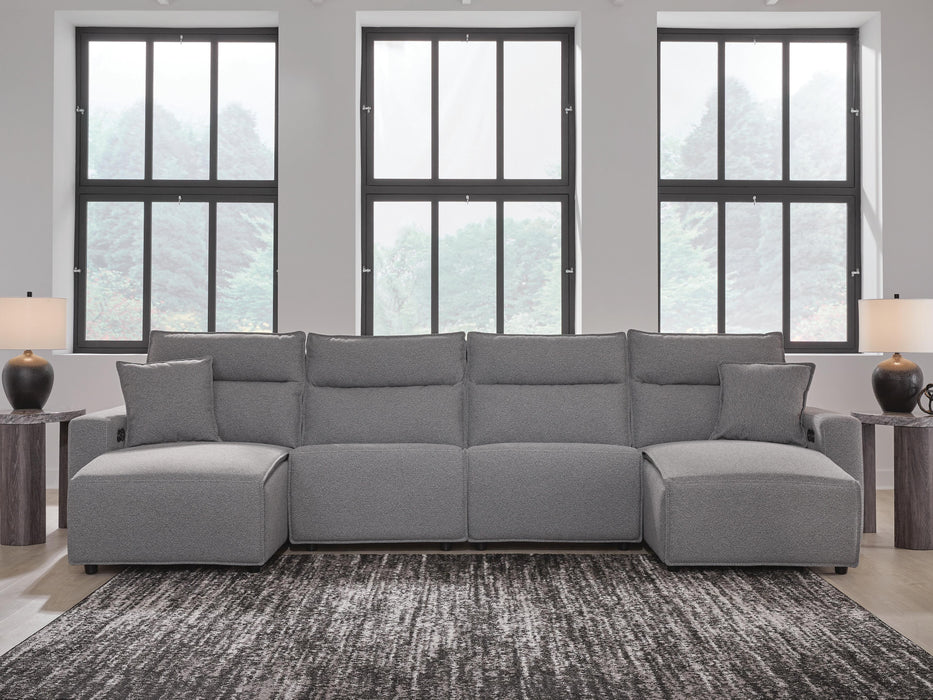 Modmax II Power Reclining Sectional with Chaise Sectional Ashley Furniture