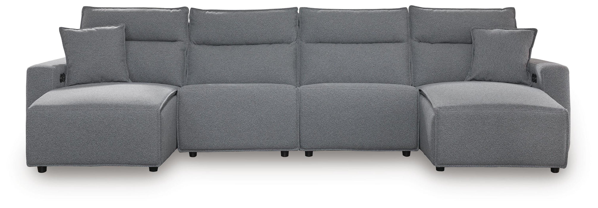 Modmax II Reclining Sectional with Double Chaise Sectional Ashley Furniture