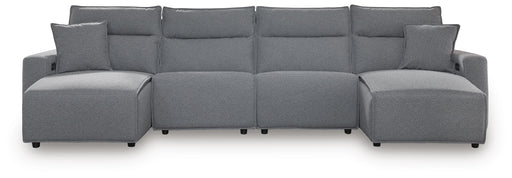 Modmax II Reclining Sectional with Double Chaise Sectional Ashley Furniture