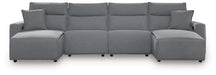 Modmax II Power Reclining Sectional with Chaise Sectional Ashley Furniture