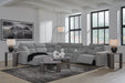 Modmax II Power Reclining Sectional with Chaise and Console Sectional Ashley Furniture