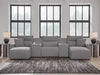 Modmax II Power Reclining Sectional with Chaise and Consoles Sectional Ashley Furniture