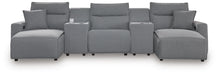 Modmax II Power Reclining Sectional with Chaise and Consoles Sectional Ashley Furniture