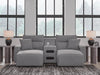 Modmax II Power Reclining Sectional with Chaise and Audio Console Sectional Ashley Furniture