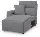 Modmax II Power Reclining Sectional with Chaise and Audio Consoles Sectional Ashley Furniture