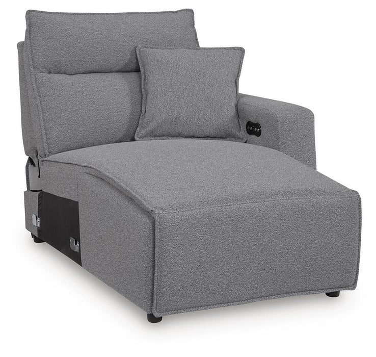 Modmax II Reclining Sectional with Double Chaise and Consoles Sectional Ashley Furniture