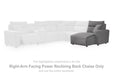 Modmax II Reclining Sectional with Double Chaise Sectional Ashley Furniture