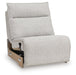 Modmax II Power Reclining Sectional with Chaise and Audio Consoles Sectional Ashley Furniture