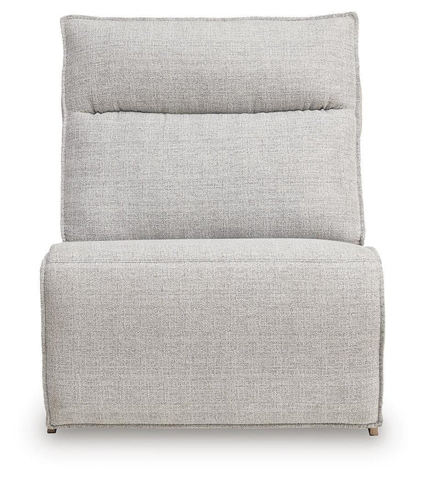 Modmax II Power Reclining Sectional with Chaise and Audio Console Sectional Ashley Furniture
