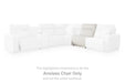 Modmax II Power Reclining Sectional with Chaise and Audio Console Sectional Ashley Furniture