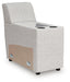 Modmax II Power Reclining Sectional with Chaise and Audio Console Sectional Ashley Furniture