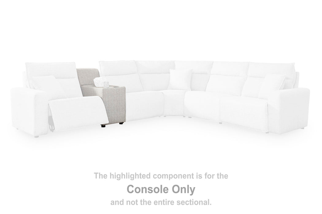 Modmax II Power Reclining Sectional with Chaise and Consoles Sectional Ashley Furniture