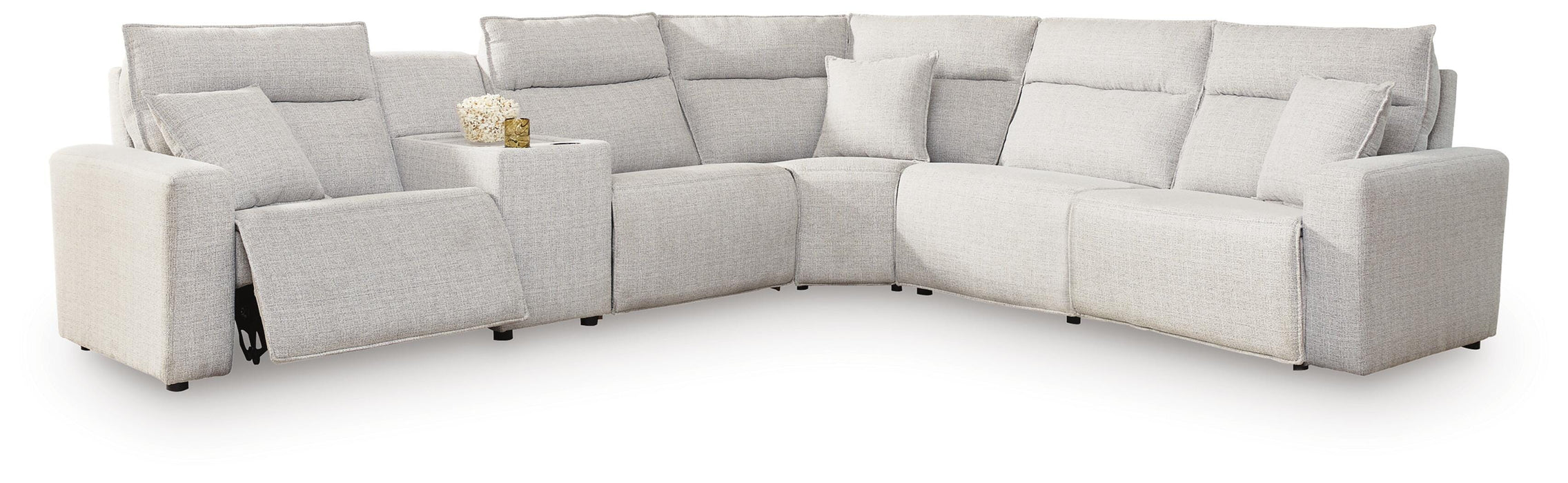 Modmax II Reclining Sectional with Console Sectional Ashley Furniture
