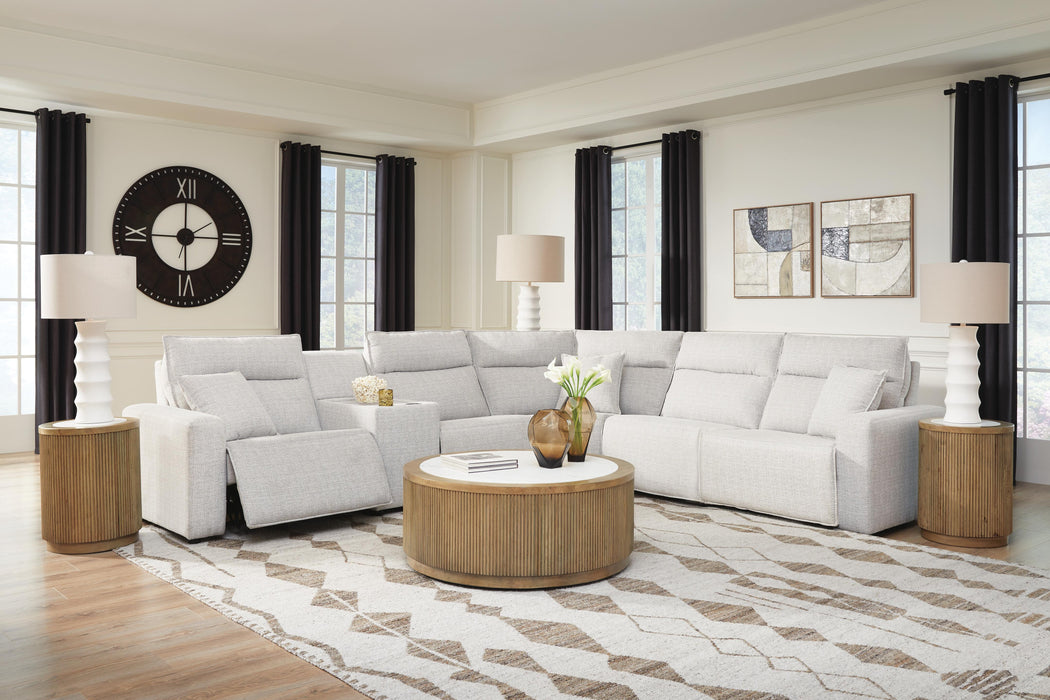 Modmax II Power Reclining Sectional with Console Sectional Ashley Furniture