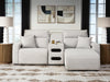Modmax II Power Reclining Sectional with Chaise and Audio Console Sectional Ashley Furniture