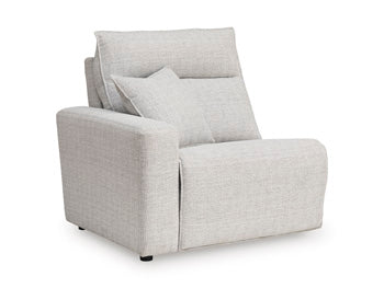 Modmax II Power Reclining Sectional with Chaise and Audio Console Sectional Ashley Furniture