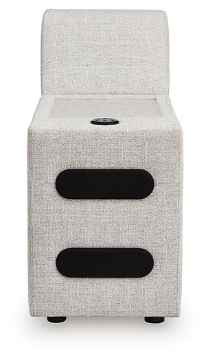 Modmax II Power Reclining Sectional with Audio Consoles - Dayton Discount Furniture