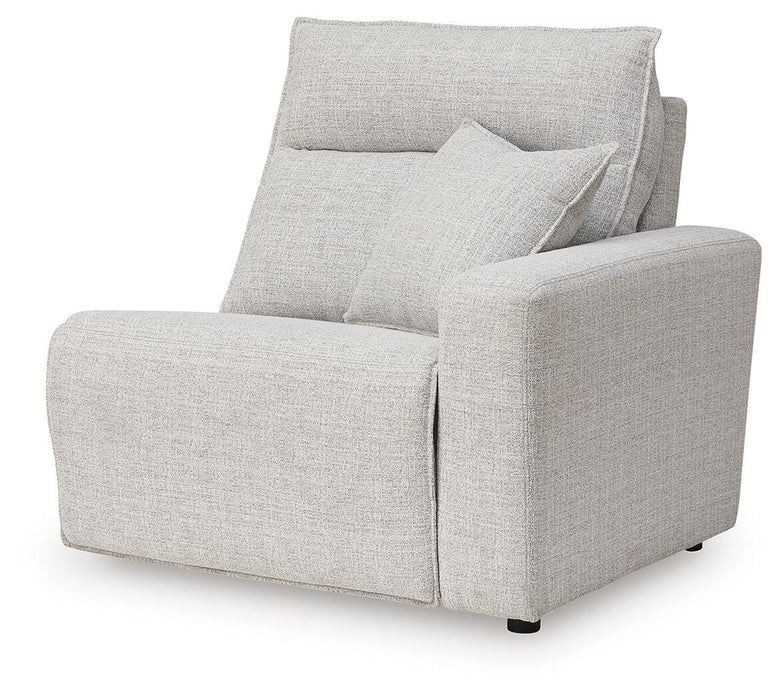 Modmax II Power Reclining Sectional with Chaise and Audio Console Sectional Ashley Furniture