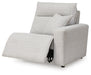 Modmax II Power Reclining Sectional with Chaise and Audio Console Sectional Ashley Furniture