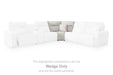 Modmax II Reclining Sectional with Chaise and Audio Console Sectional Ashley Furniture