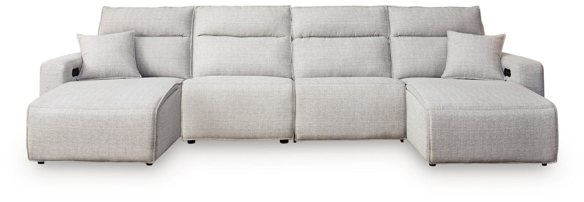 Modmax II Reclining Sectional with Double Chaise Sectional Ashley Furniture
