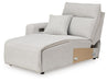 Modmax II Power Reclining Sectional with Chaise and Audio Console Sectional Ashley Furniture