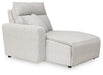Modmax II Power Reclining Sectional with Chaise and Audio Console Sectional Ashley Furniture