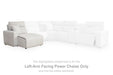 Modmax II Power Reclining Sectional with Chaise and Audio Console Sectional Ashley Furniture