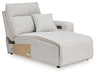 Modmax II Power Reclining Sectional with Chaise and Audio Consoles Sectional Ashley Furniture