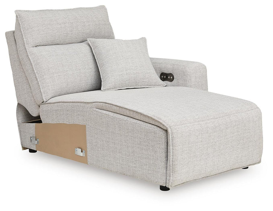 Modmax II Power Reclining Sectional with Chaise and Console Sectional Ashley Furniture