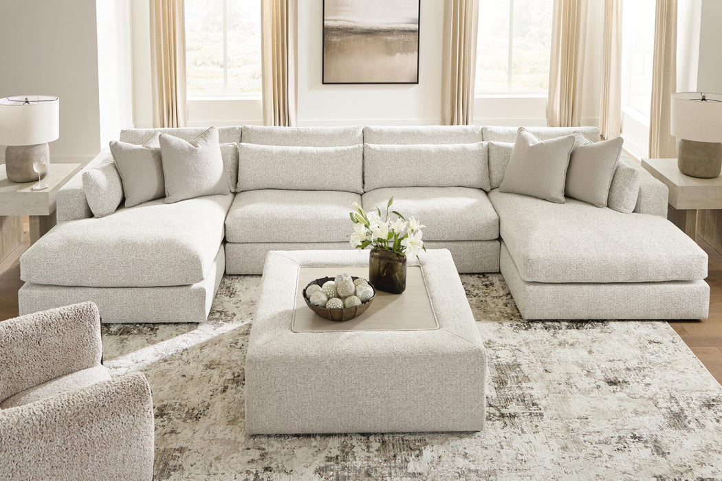 Ashbourne Estate Sectional with Chaise Sectional Ashley Furniture