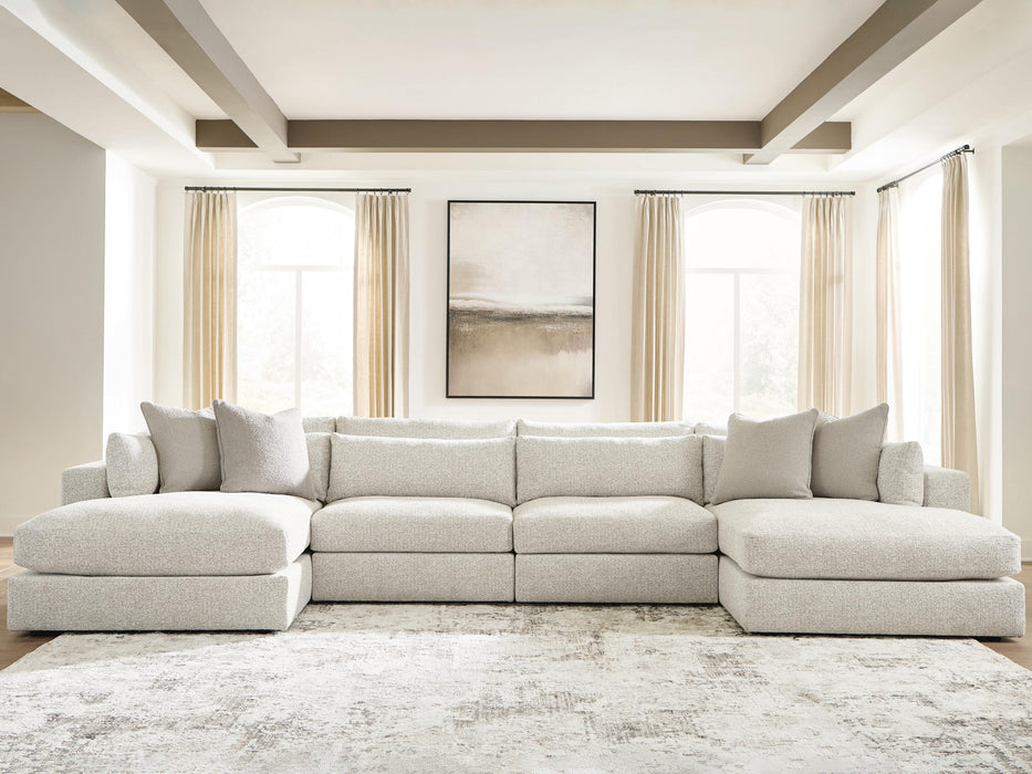 Ashbourne Estate Sectional with Chaise Sectional Ashley Furniture