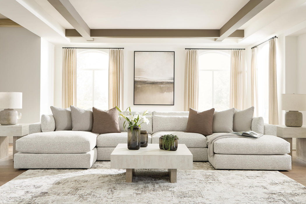 Ashbourne Estate Sectional with Chaise Sectional Ashley Furniture