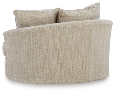 Steelwater Retreat Oversized Swivel Accent Chair - Dayton Discount Furniture