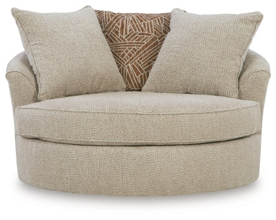 Steelwater Retreat Oversized Swivel Accent Chair - Dayton Discount Furniture