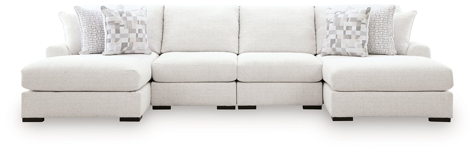 Misty-Lakes Double Chaise Sectional - Dayton Discount Furniture