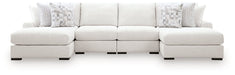 Misty-Lakes Double Chaise Sectional - Dayton Discount Furniture