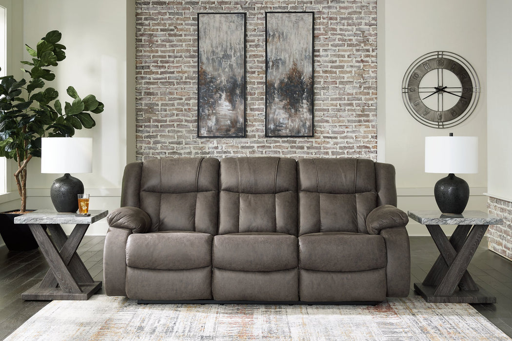 First Base Reclining Sofa Sofa Ashley Furniture