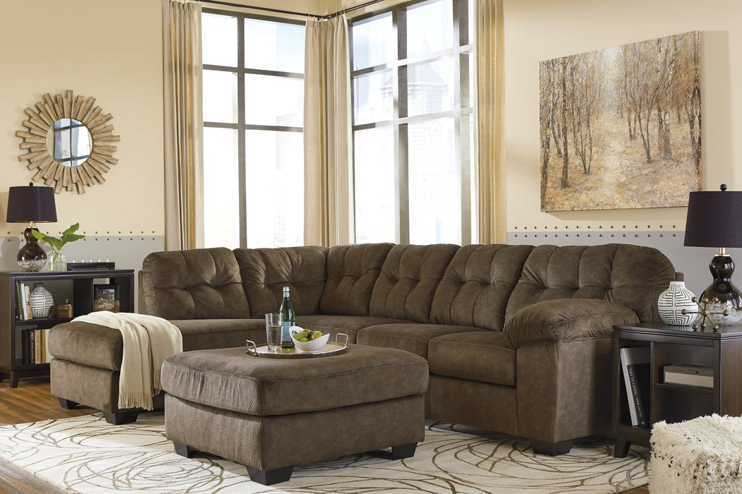 Accrington 2-Piece Sleeper Sectional with Chaise Sectional Ashley Furniture