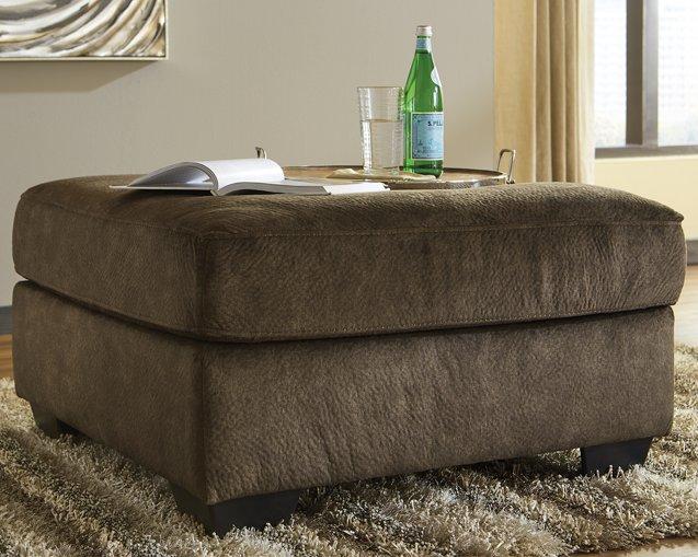 Accrington Earth Ottoman - Dayton Discount Furniture