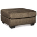 Accrington Earth Ottoman - Dayton Discount Furniture