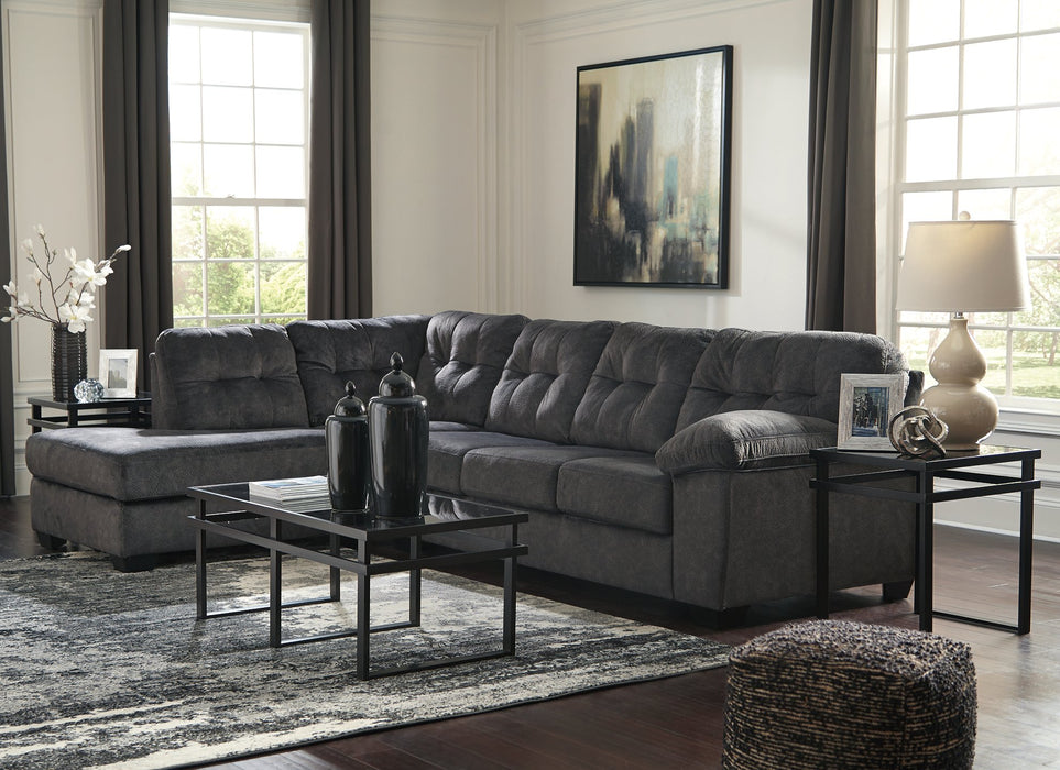 Accrington 2-Piece Sectional with Chaise Sectional Ashley Furniture