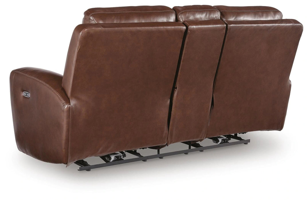 Bexhurst Power Reclining Loveseat with Console Loveseat Ashley Furniture