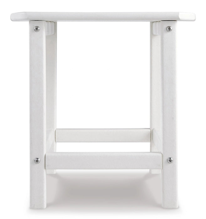 Sundown Treasure End Table Outdoor End Table Ashley Furniture