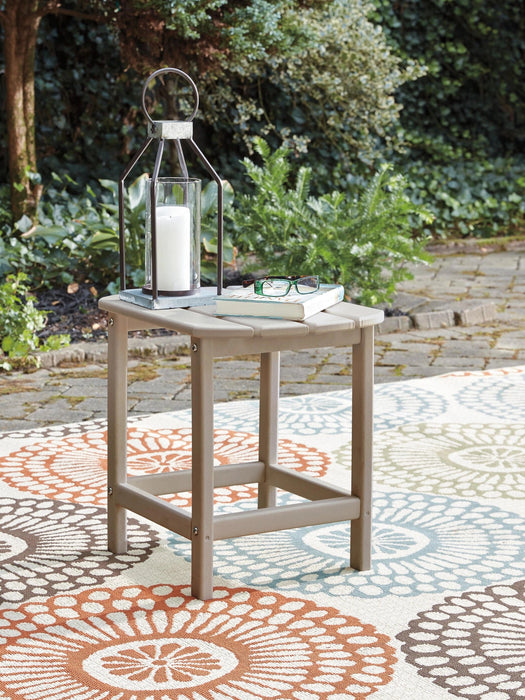 Sundown Treasure End Table Outdoor End Table Ashley Furniture