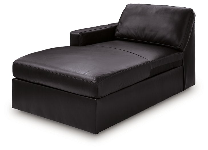 Modmax II Sectional with Chaise and Audio Consoles - Dayton Discount Furniture