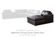 Modmax II Double Chaise Sectional with Audio Consoles - Dayton Discount Furniture