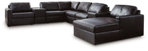 Modmax II Sectional with Chaise and Storage Consoles - Dayton Discount Furniture
