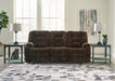 Soundwave Reclining Sofa with Drop Down Table Sofa Ashley Furniture